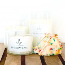 Birthday Cake - Palm Wax Candle
