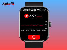 Aptofit TrackPro Blood Sugar Monitoring Smartwatch