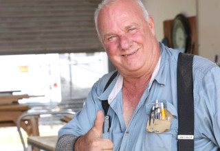 Founder Tom Fiello of TF Stairs