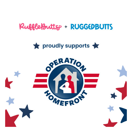 RuffleButts + RuggedButts Partner with Operation Homefront to Support Military Families