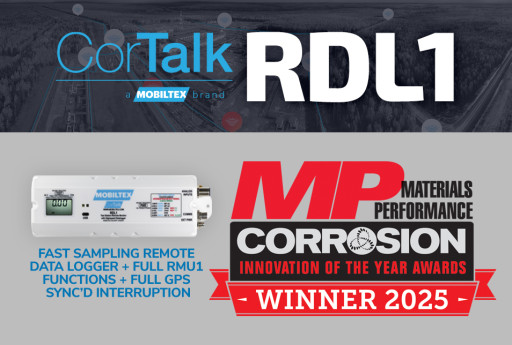 MOBILTEX Cortalk Wins Materials Performance 2025 Corrosion Innovation of the Year Award
