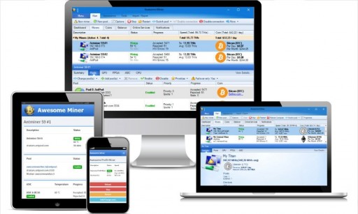 IntelliBreeze Software's Awesome Miner 3.0 for Centralized Management of Up to 5,000 Miners