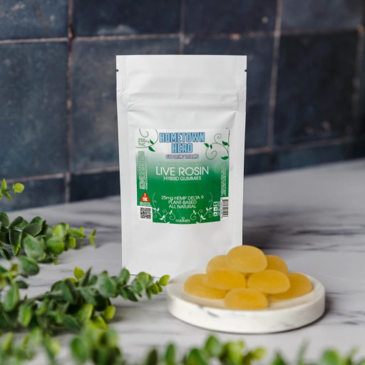 Hometown Hero CBD Launches Hemp Delta-9 THC Gummies With Hybrid Live Rosin