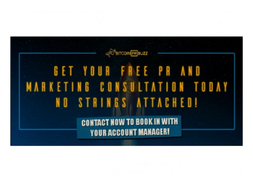 Bitcoin PR Buzz Announces Free Consultations for Blockchain Companies