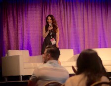 Vida Ghaffari MC's the Wonder Women Tech Conference