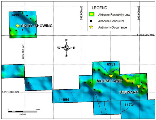 Slam Acquires Three New Antimony Showings in Bathurst Mining Camp