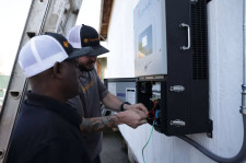 Twende Installing Sol-Ark Hybrid Inverter for Wogagen