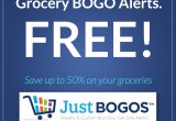 Join JustBOGOS to receive grocery BOGO alerts for Publix, Winn-DIxie and Sedano's supermarkets