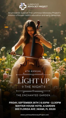 4th Annual Light Up the Night: “The Enchanted Garden”