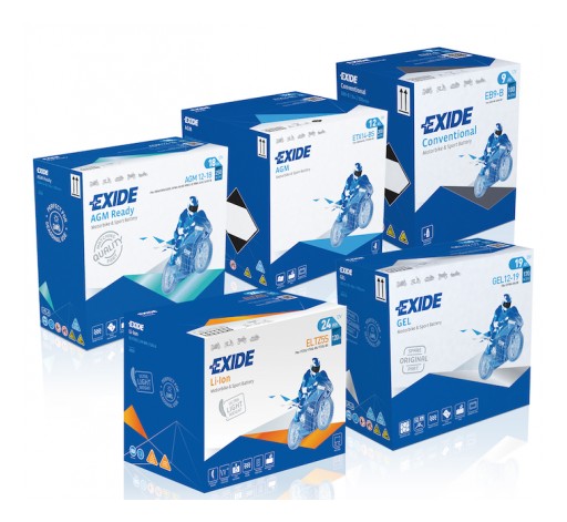 Exide Launches New Motorbike & Sport Battery Range