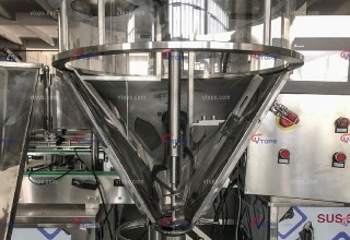 Customized level monitoring hopper.