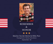 Motorcycle Run Set to Honor Maxton Soviak
