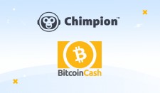 Chimpion and Bitcoin Cash Logos