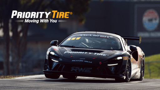 McLaren Driver Tommy Pintos Partners With Priority Tire for 2026 Season
