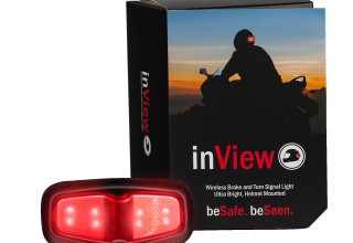 Third Eye Design's inVIEW Wireless Helmet Brake and SIgnal Light Retail Package