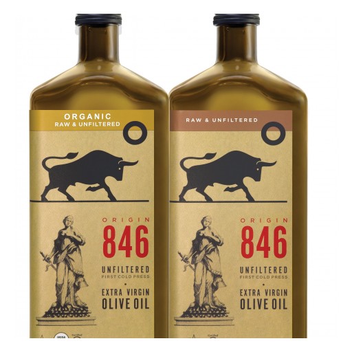 CHO America Introduces Origin 846 Their Premium Unfiltered Unprocessed Organic and Conventional Extra Virgin Olive Oil