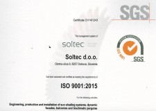 ISO certificate