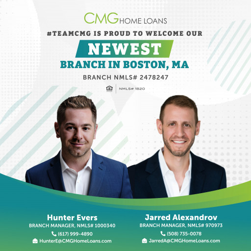 CMG Home Loans Opens New Boston Branch