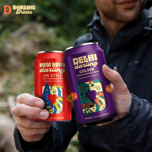 Sober but Social: Darling Drinks Introduces Revolutionary Non-Alcoholic Beer