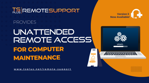 Remote Support V3 Enables Immediate Computer Maintenance From Anywhere, at Anytime