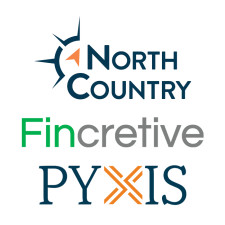 Fincretive, North Country, PYXIS logo