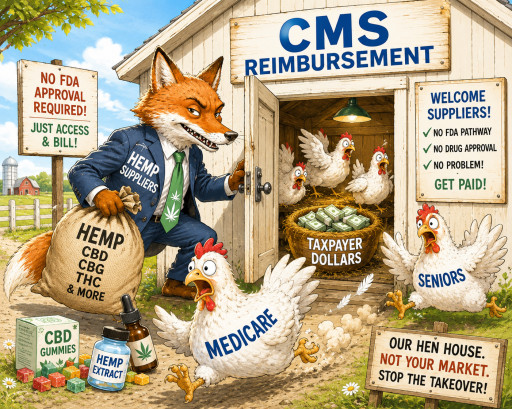 CMS Hemp Program Insiders Admit Bypassing FDA Safety Standards for a Potential $34.5 Billion Medicare Payday