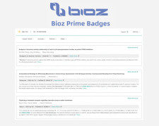 Bioz Prime Badges
