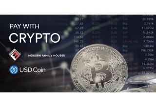 Pay with Crypto at Modern Family Houses