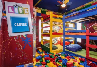 "Games Gone Wild" Room - Covered in soft Lego