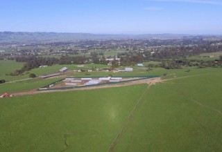 One-Acre Ridge Line Cannabis Cultivation in Sonoma County visible for miles even from Hwy 101