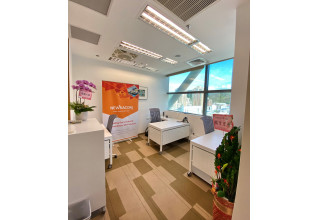 Interior of sales office in Taiwan