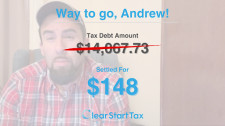 Clear Start Tax Reduces Client’s $14,000 IRS Debt to Just $148 With This Tax Program