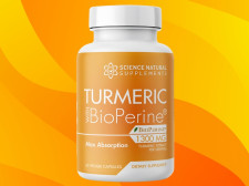 Science Natural Supplements Turmeric With BioPerine 2025 Reviews