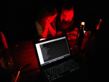 Eric Shelkie camping and coding