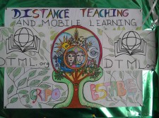 Distance Teaching and Mobile Poster created by Students in Merida, Venezuela 