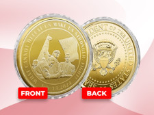Trump Survivor Gold Coin