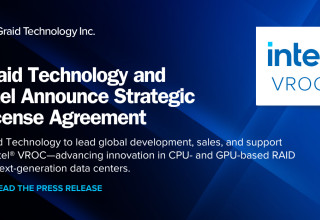 Graid Technology and Intel Announce Strategic License Agreement