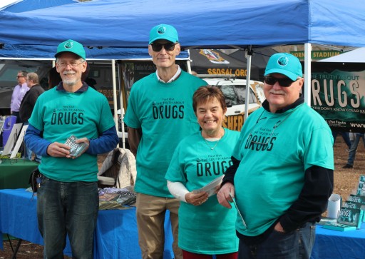 Drug-Free World Backs Police Charity Drive at the Annual 'Pig Bowl'