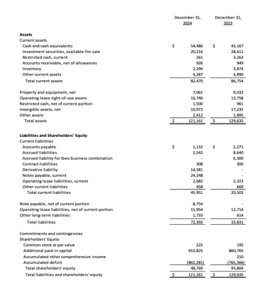 MicroVision Announces Fourth Quarter and Full Year 2024 Results