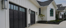 Black Garage Doors