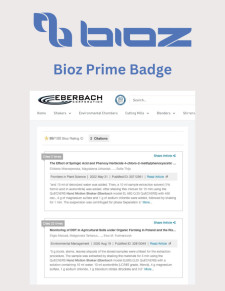 Bioz Prime Badge