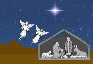 Stage Scenery - Manger 