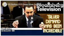 Bloomberg TV, SD Bullion Interview