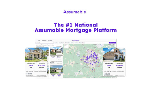 Assumable.io Launches a Nationwide Assumable Mortgage Platform Where Anyone Can Find & Buy Homes With an Assumable Mortgage