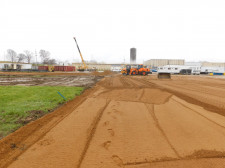 JBS Plainwell cogen site preparation. Photo courtesy of Ally Energy.