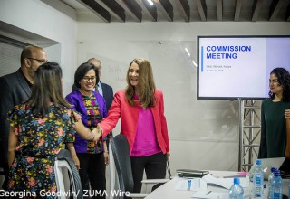 Melinda And Pathways for Prosperity commissioners - Nairobi, Kenya