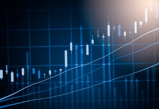 Graph with steady increases