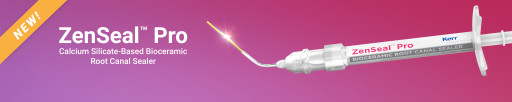 Greater Canal Efficiency. Less Waste. Introducing ZenSeal(TM) Pro with ZenSave(TM) Tips from Kerr Dental