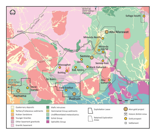 Aton Reports New Results From Metallurgical Testing on Abu Marawat Oxide, Transition and Sulphide Mineralisation