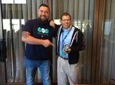 Robert Receives award